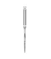 Miniature Alésoirs cylindro conique 9.5mm 1.2mm blanc - 4 pcs 