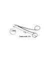 Miniature Ciseaux à suture Lagrange courbe S14