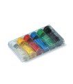 Miniature Pointes gutta conicité 4 % ou 6 % pour obturation canalaire - boîte de 120 - Taille 15 - Conicite 4