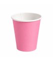 Miniature Gobelets en papier 20 cL - rose - colis de 3000