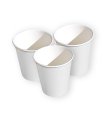 Miniature Gobelets en papier 16 cL - colis de 2000