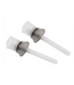 Miniature Embouts gris 4.2 mm
