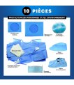 Miniature Kit stérile d'Implantologie et Paro - kit 10 pièces