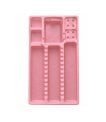 Miniature Plateaux compartimentés - rose - 28 x 18 cm  (400) 