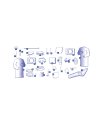 Miniature Medikit Elite 52 pcs - 5 kits