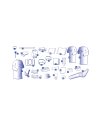 Miniature Medikit Advanced 49 pcs - 5 kits