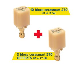 10 boîtes de taille 14L Cerasmart 270 pour Cerec + 3 offertes