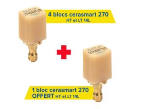 4 boîtes de taille 14L Cerasmart 270 pour Cerec + 1 offerte