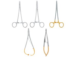 Porte-aiguilles chirurgical de précision