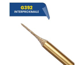 Fraises diamantées interproximale G392 (bte de 5)