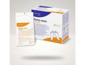 Gants de chirurgie Peha-Neon plus stériles sans latex - taille 6.5