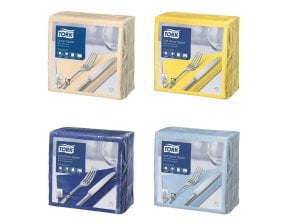 Serviettes Soft Dinner 2 ou 3 plis - formats et conditionnements variés