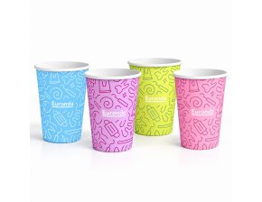 Gobelets en papier Graffiti 200mL - lot de 1000