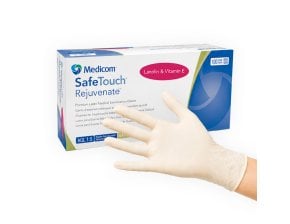 Gants latex sans poudre SafeTouch Rejuvenate - boîte de 100