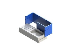 Eco Bloc Plus 12 perforations MX - couvercle bleu