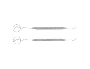 Spatule de bouche modèle Heidemann avec manche ergonomique