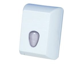 Distributeur mural en ABS blanc pour papier hygiénique enchevêtré - l'unité