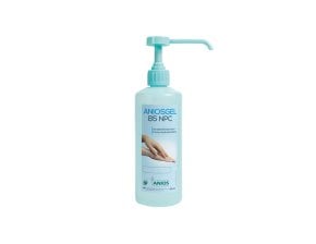Gel hydroalcoolique Aniosgel 85 NPC - flacon 500 ml avec pompe de 3 ml