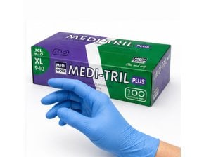 Gants Medi-Tril non poudrés - boîte de 100