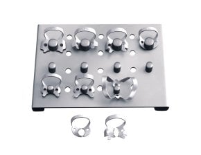 Kit de crampons + Plateau autoclavable - 11 pièces