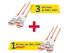 3 boîtes de 100 L-Pop 3M Scotchbond Universal Plus + 1 boîte offerte