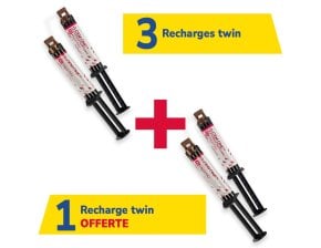 3 recharges twin G-CEM One + 1 offerte