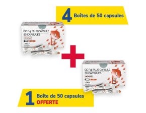 4 boîtes de 50 capsules Fuji PLUS + 1 offerte