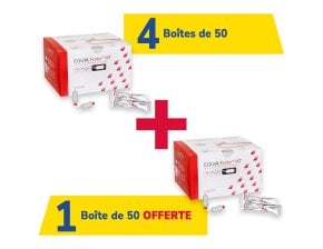 4 boîtes de 50 EQUIA Forte HT FIL + 1 boîte offerte