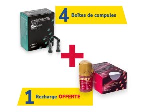4 boîtes de compules G-aenial A'CHORD + 1 recharge G-Premio BOND offerte