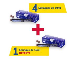 4 seringues de 10mL Tempsmart DC + 1 offerte
