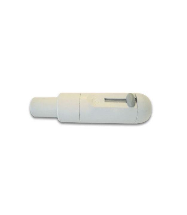 Embout de tuyau d'aspiration gris, démontable (diamètre 17.5 mm)