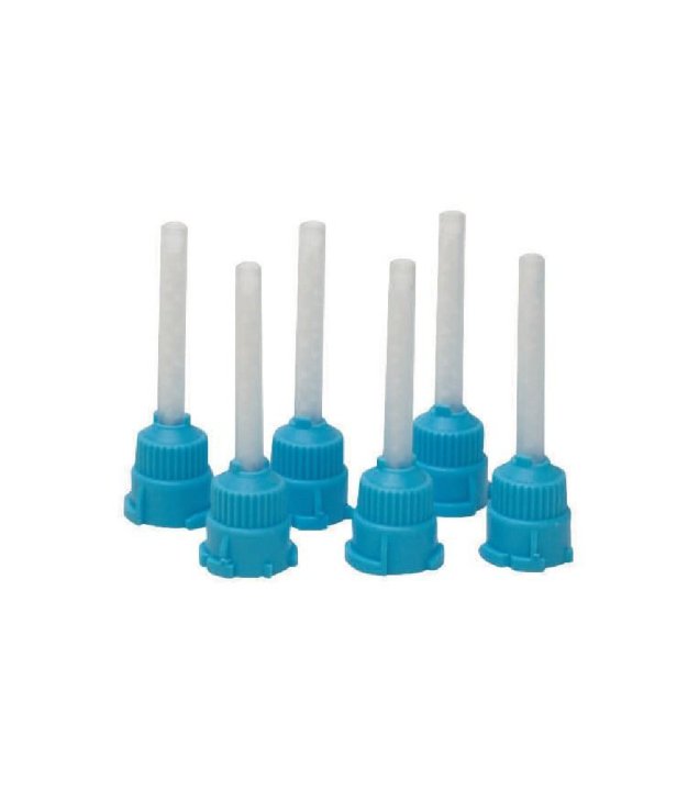 Embouts mélangeurs bleus automix Dentocore (25)