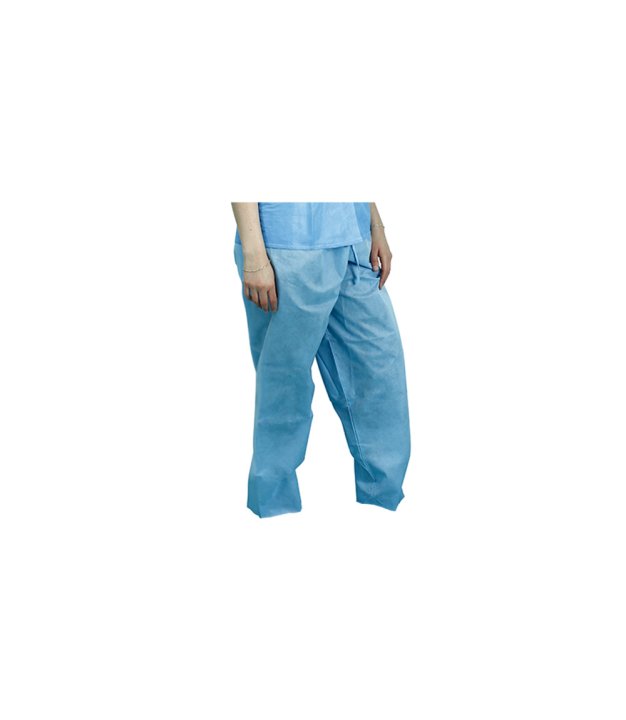 Pantalons de bloc non stériles - lot de 10