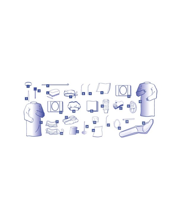 Medikit Elite 52 pcs - 5 kits