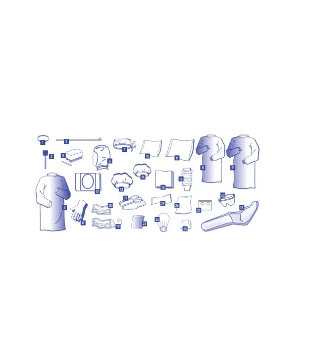 Medikit Advanced 49 pcs - 5 kits