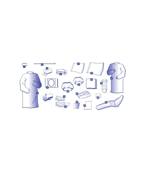 Medikit Comfort 40 pcs - 5 kits