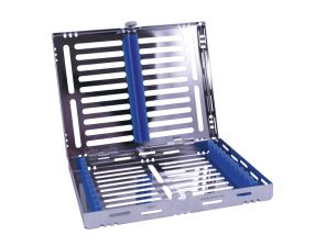 Cassette Acier 18X14CM 10 Instruments 