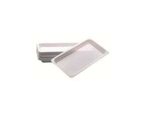 Lot de 400 plateaux jetables simples