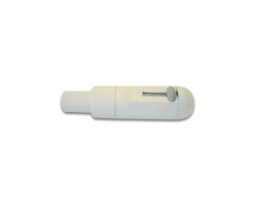Embout de tuyau d'aspiration gris, démontable (diamètre 17.5 mm)