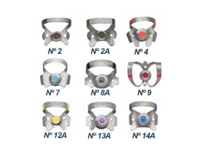 CRAMPONS A AILETTES AVEC CODE COULEURS -