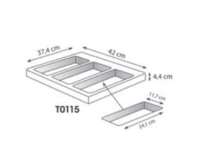 Intérieur de tiroir T0115