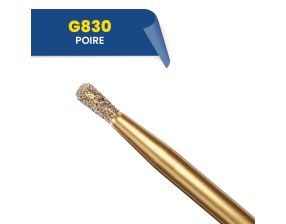 Fraises diamantées poire G830