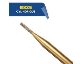 Fraises diamantées cylindriques G835