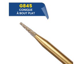 Fraises diamantées coniques G845