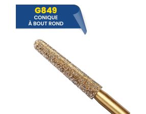 Fraises diamantées coniques G849