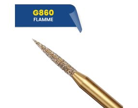 Fraises diamantées flamme G860