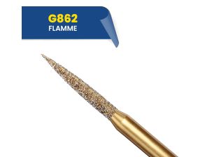 Fraises diamantées flamme G862