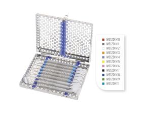 IMS Cassette 1/2 DIN 10 instruments rouge 