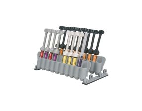 Présentoir 20 seringues gris  