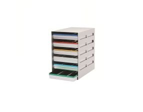 Distributeur pour 6 plateaux aluminium 28 x 18cm